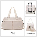 Load image into Gallery viewer, Large Travel Duffle Bag – Expandable Carry-On Luggage
