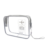 Load image into Gallery viewer, Clear Waterproof Makeup Bag for Travel Toiletries
