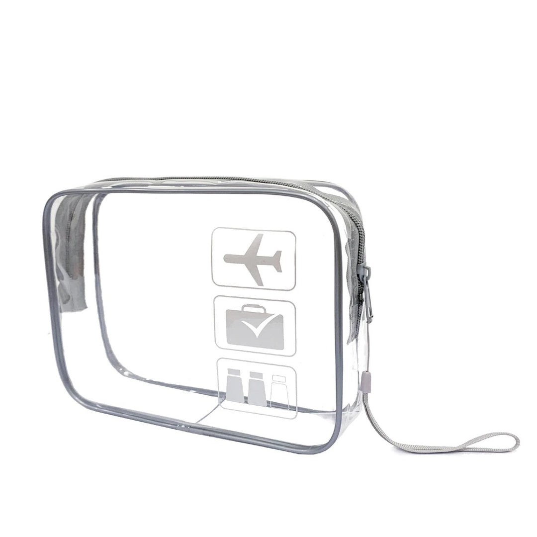 Clear Waterproof Makeup Bag for Travel Toiletries