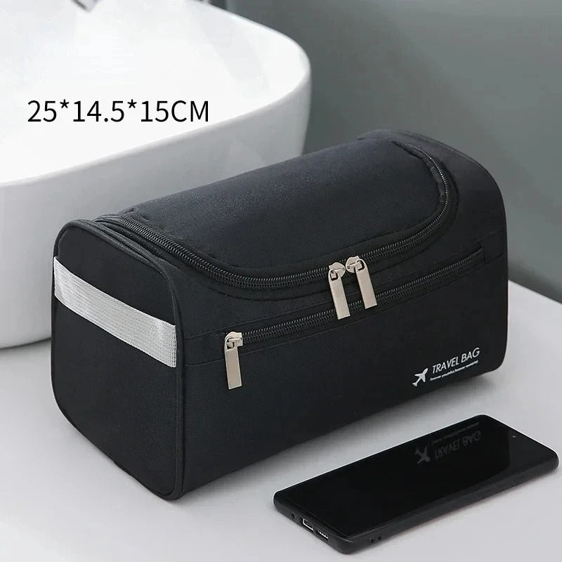 Leather Travel Toiletry Bag for Men & Women | Dopp Kit