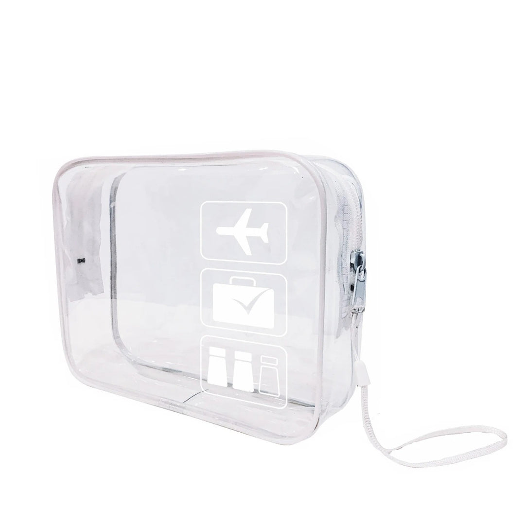 Clear Waterproof Makeup Bag for Travel Toiletries