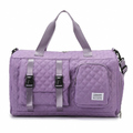 Nylon Travel Duffle Bag – Lightweight Carry-On with Multi-Pockets
