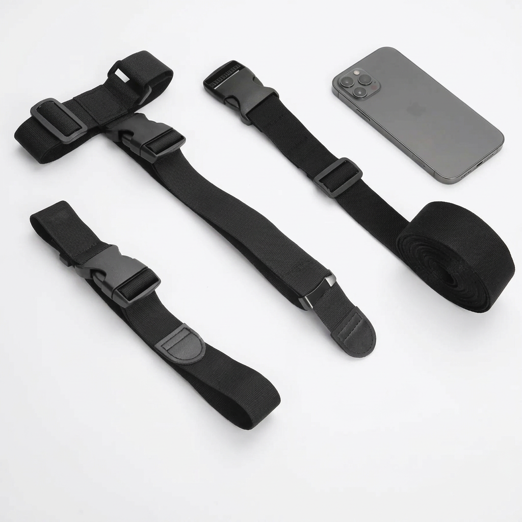 Heavy Duty Luggage Strap – Adjustable Nylon Travel Security