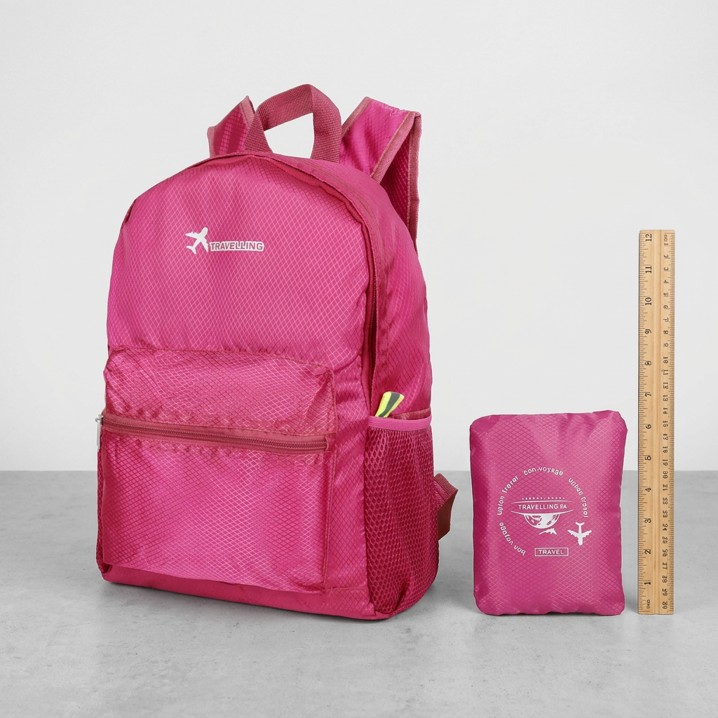 Ultralight Folding Backpack – Compact Travel Storage Oxford