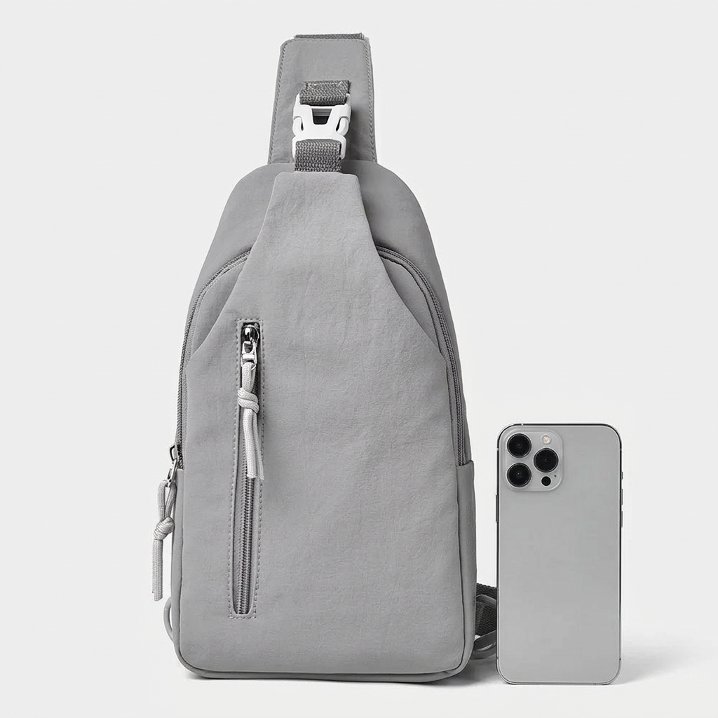 Anti-Splash Chest Bag – Hands-Free Travel Crossbody Nylon