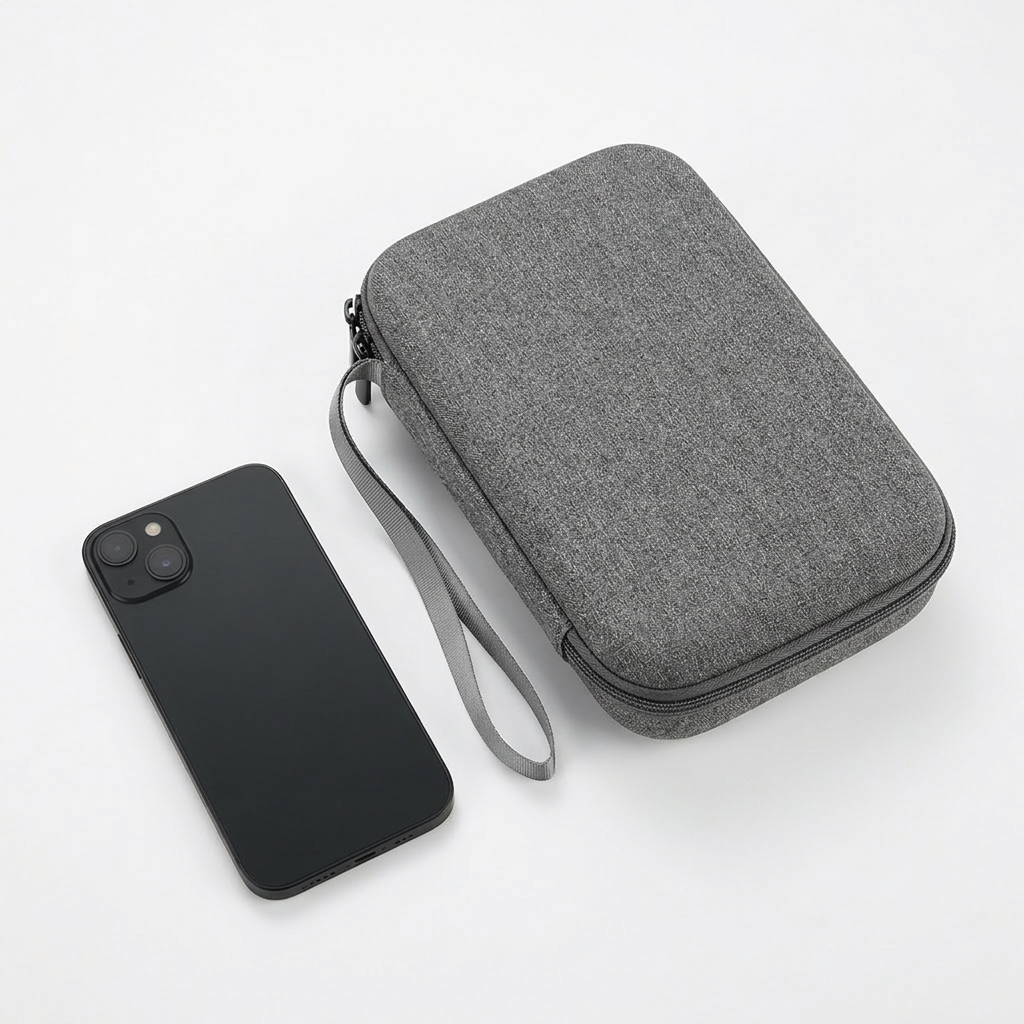 Large Travel Electronics Organizer – Shockproof EVA & Portable Storage