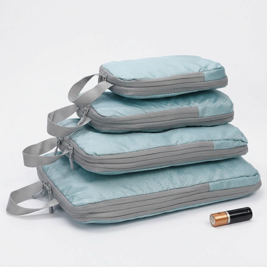 Compressible Travel Bag Set – Space-Saving Waterproof Polyester Organizer