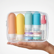 16-Pack Travel Bottles – Leak-Proof Silicone for Toiletries