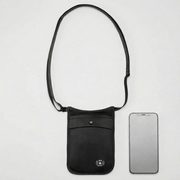Anti-Theft Travel Crossbody Wallet – RFID Blocking Nylon Pouch