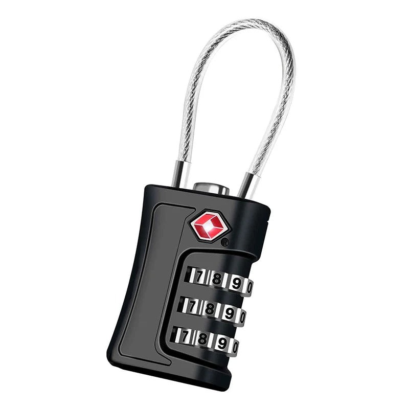 TSA Travel Padlock – Secure Luggage with Resettable Combination