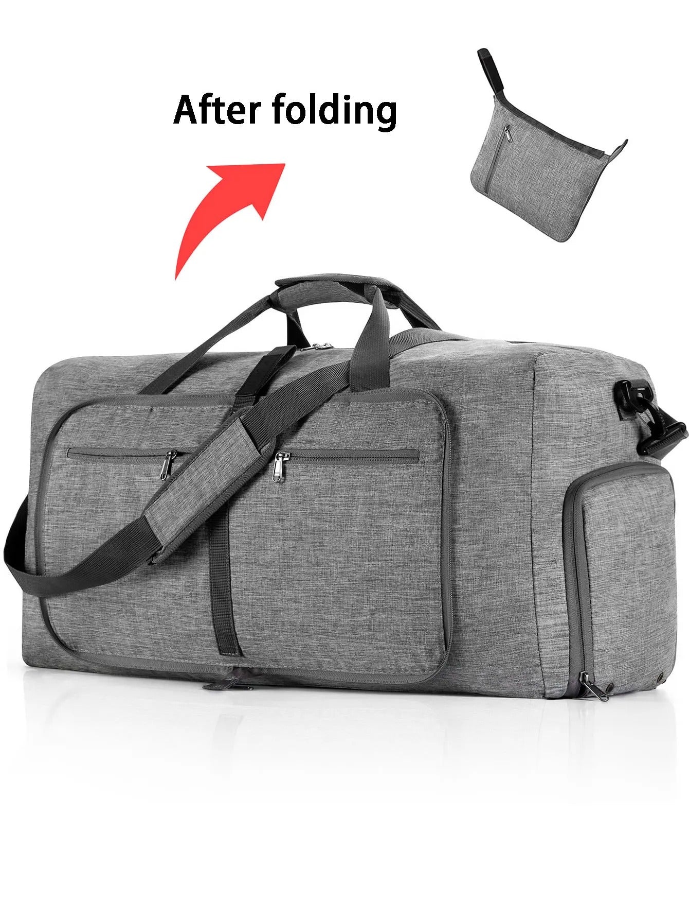 Large Capacity Travel Bag – Waterproof Carry-On Tote for Weekend Trips