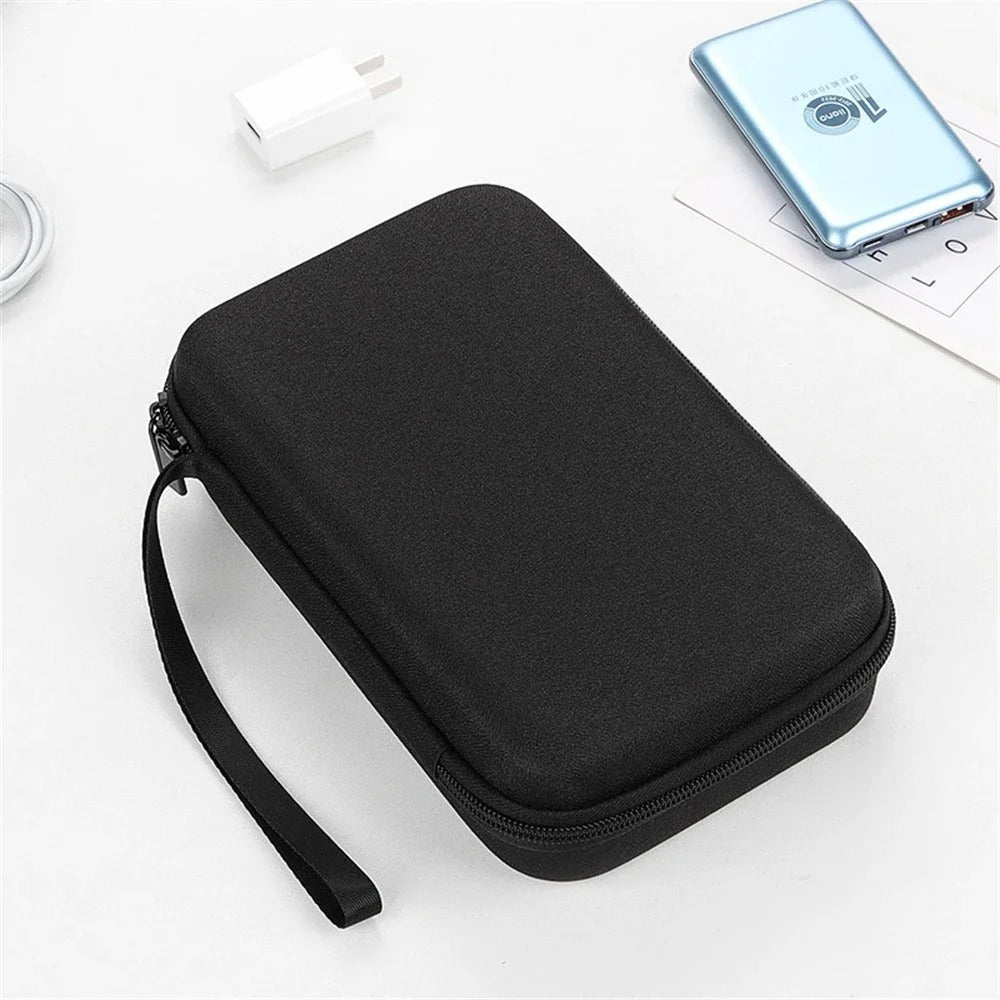 Large Travel Electronics Organizer – Shockproof EVA & Portable Storage