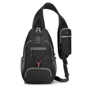 Anti-Theft Sling Backpack – Secure Waterproof Nylon Travel Bag