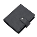 64-Slot Card Holder Wallet – Organized Travel Storage in PU Leather