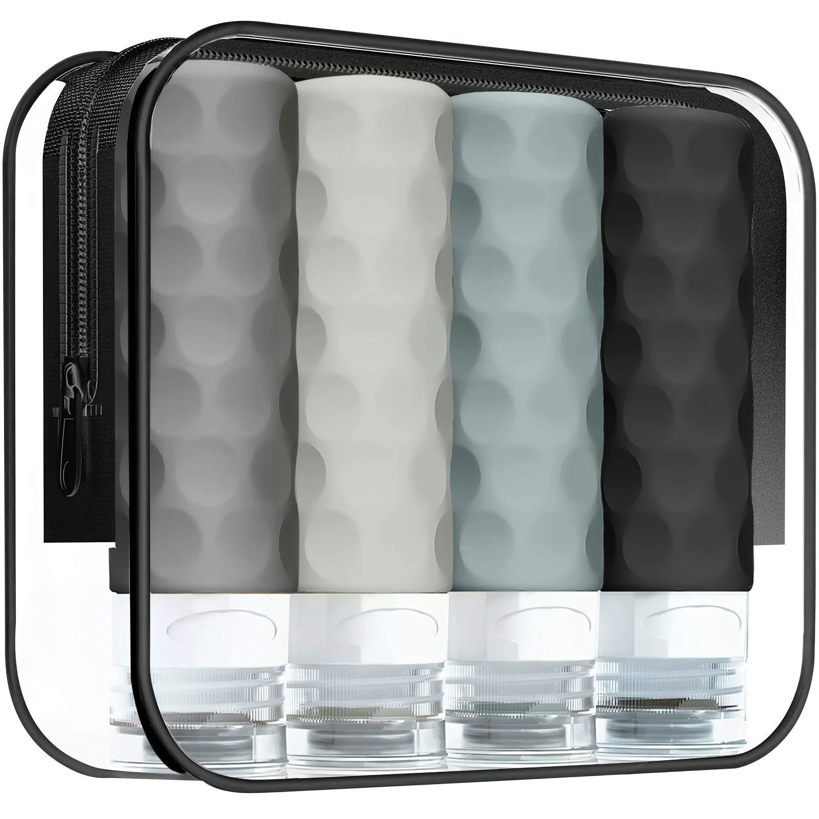 Travel Toiletry Bottles Set for Easy Packing – Refillable TSA-Approved