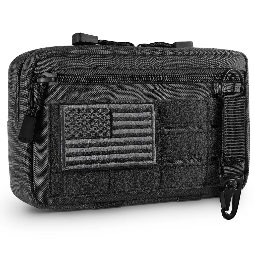 Modular Utility Pouch for Organized Travel & Durable Nylon Fabric