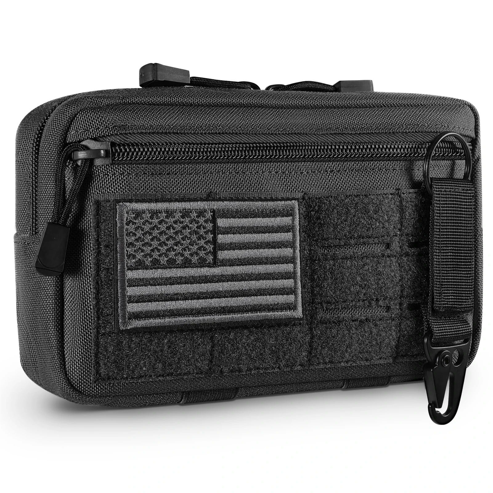 Modular Utility Pouch for Organized Travel & Durable Nylon Fabric