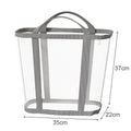 Laundry Basket – Portable Storage Large Capacity Nylon Mesh