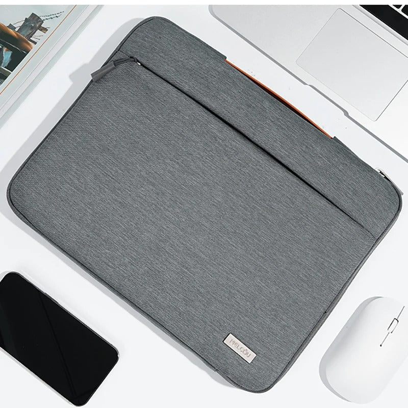 Multi-Pocket Laptop Sleeve – Organized Travel Storage & Shockproof Design