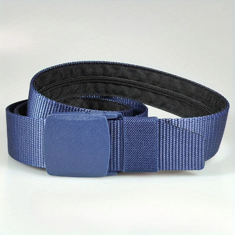 Anti-Theft Waist Belt – Hidden Money Storage Travel Strap