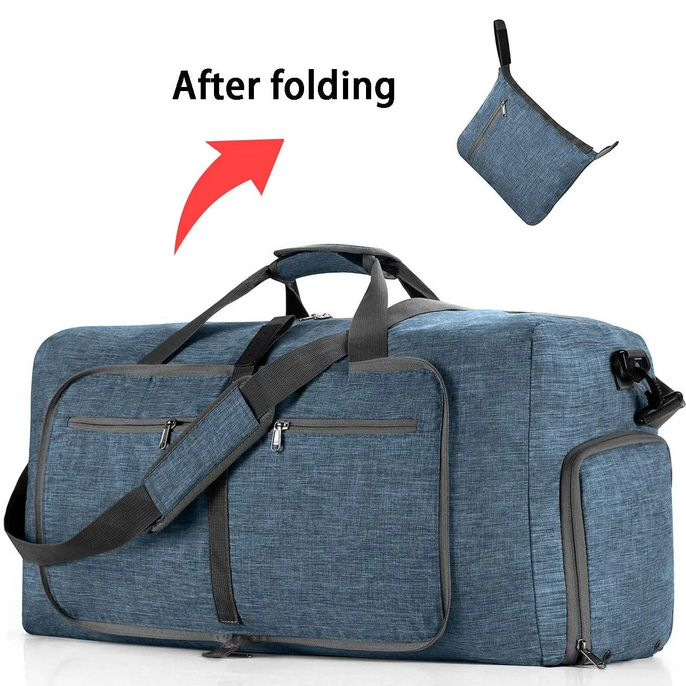 Travel Weekender Bag – Spacious Carry-On Waterproof Tote