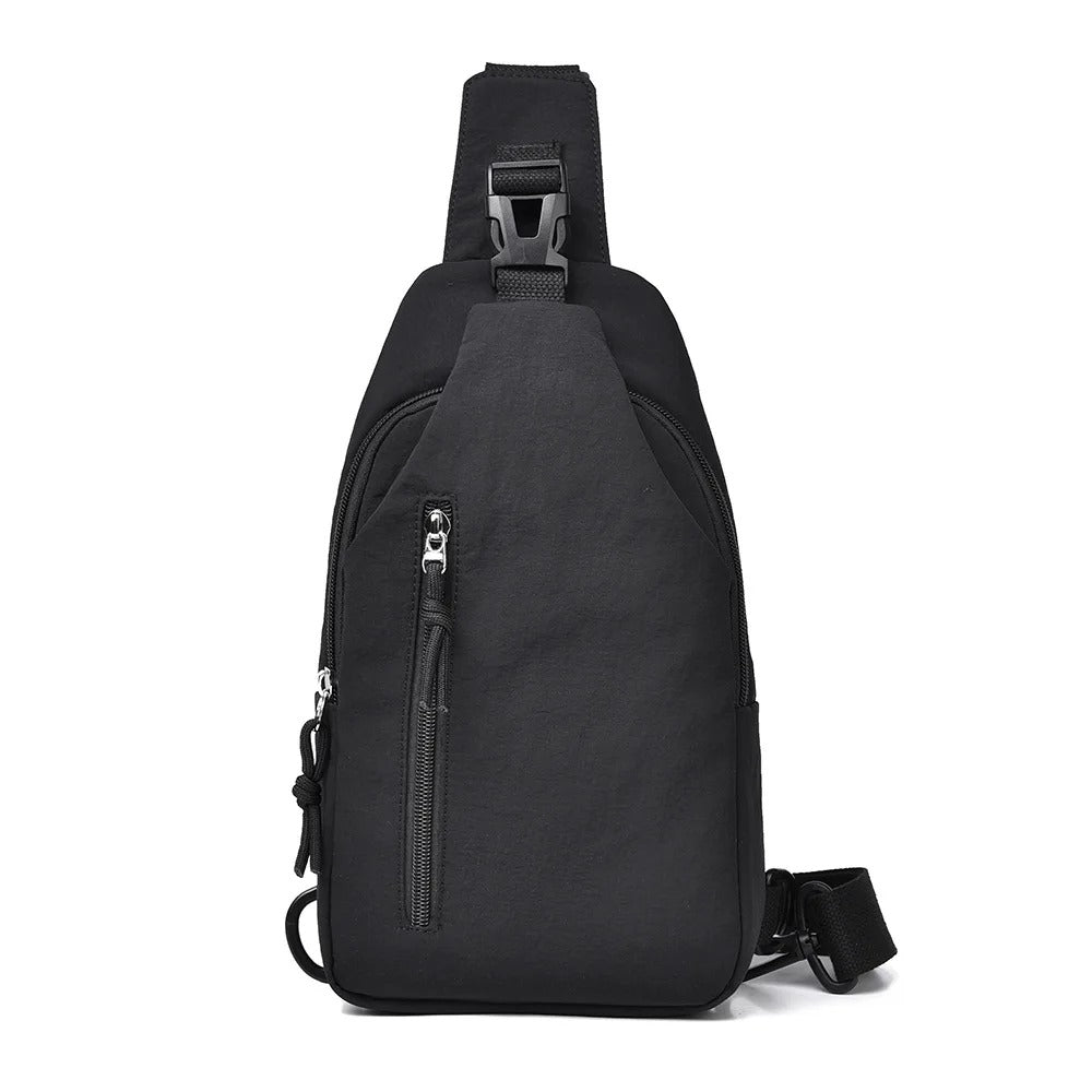 Anti-Splash Chest Bag – Hands-Free Travel Crossbody Nylon