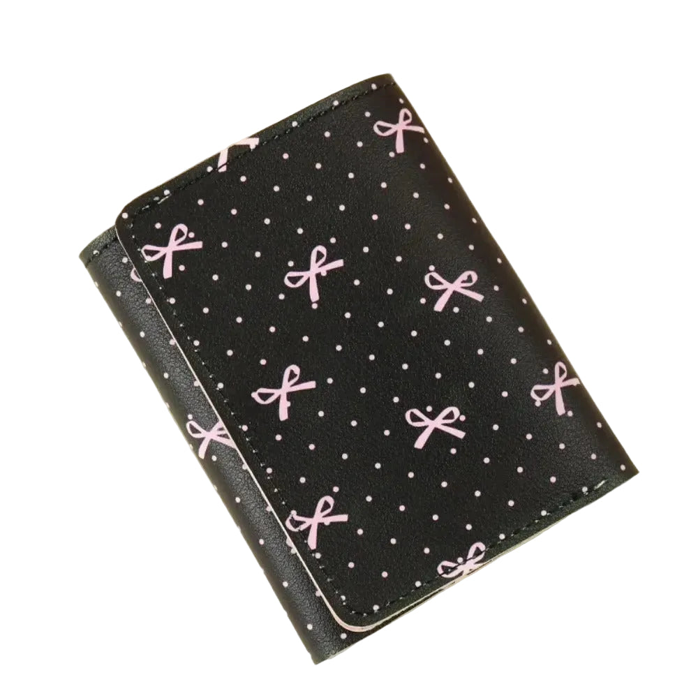 Vintage Mini Wallet – Compact Multi-Slot PU Travel Organizer