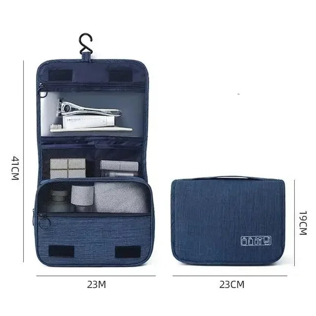 Hanging Toiletry Bag – Organized Travel Storage Oxford Fabric
