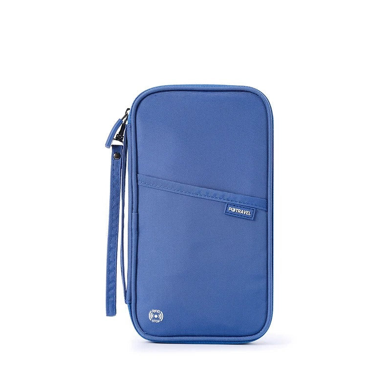 RFID Passport Holder – Secure Travel Organizer in Waterproof Polyester