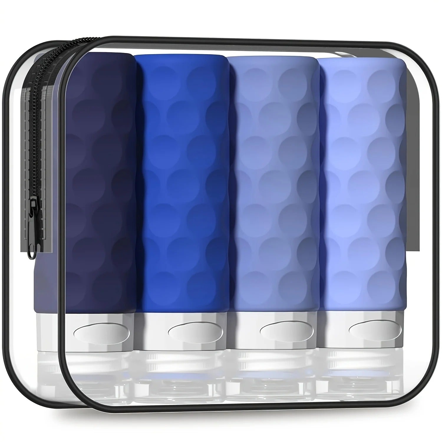 Travel Toiletry Bottles Set for Easy Packing – Refillable TSA-Approved