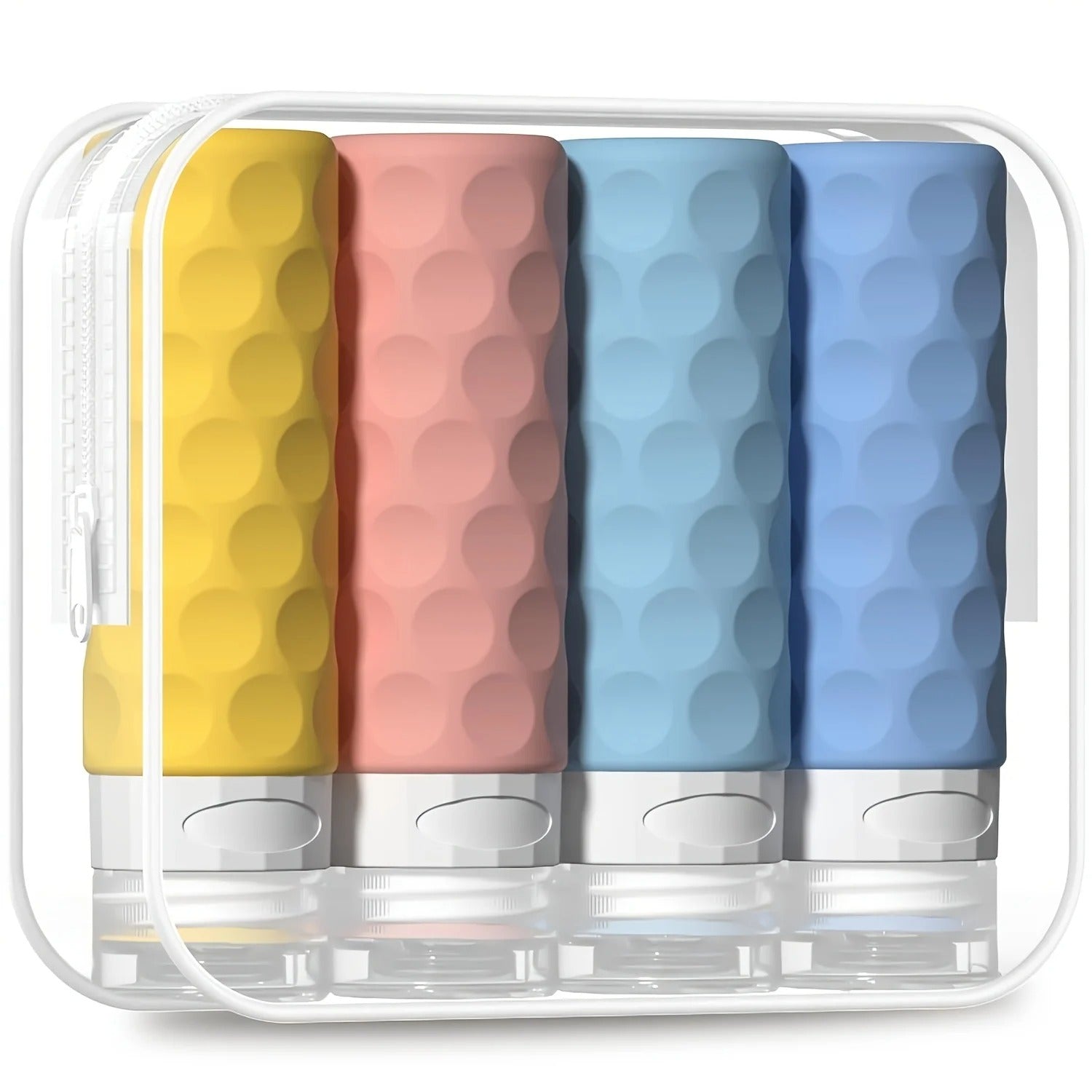 Travel Toiletry Bottles Set for Easy Packing – Refillable TSA-Approved