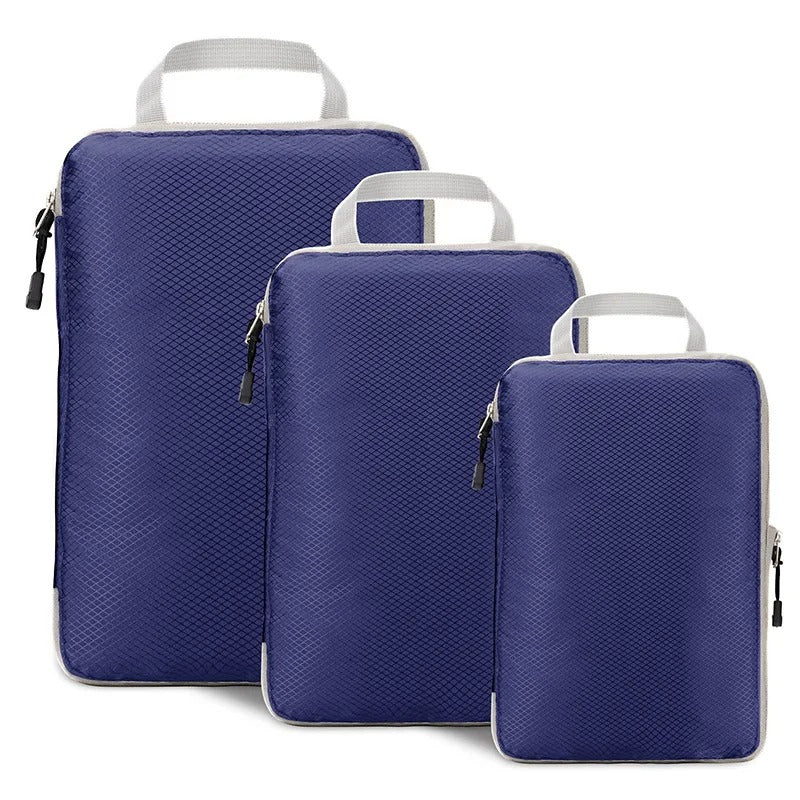 Compression Packing Cubes – Space-Saving Travel Organizer Set